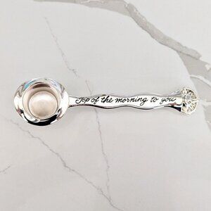 Top Hat Coffee Scoop Silver Plated Neiman Marcus